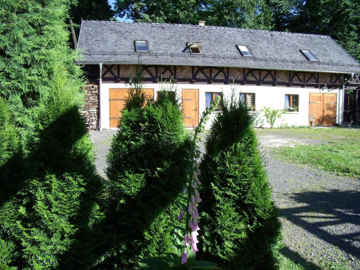 Dom Goscinny Leniuchy Leśna Exterior foto